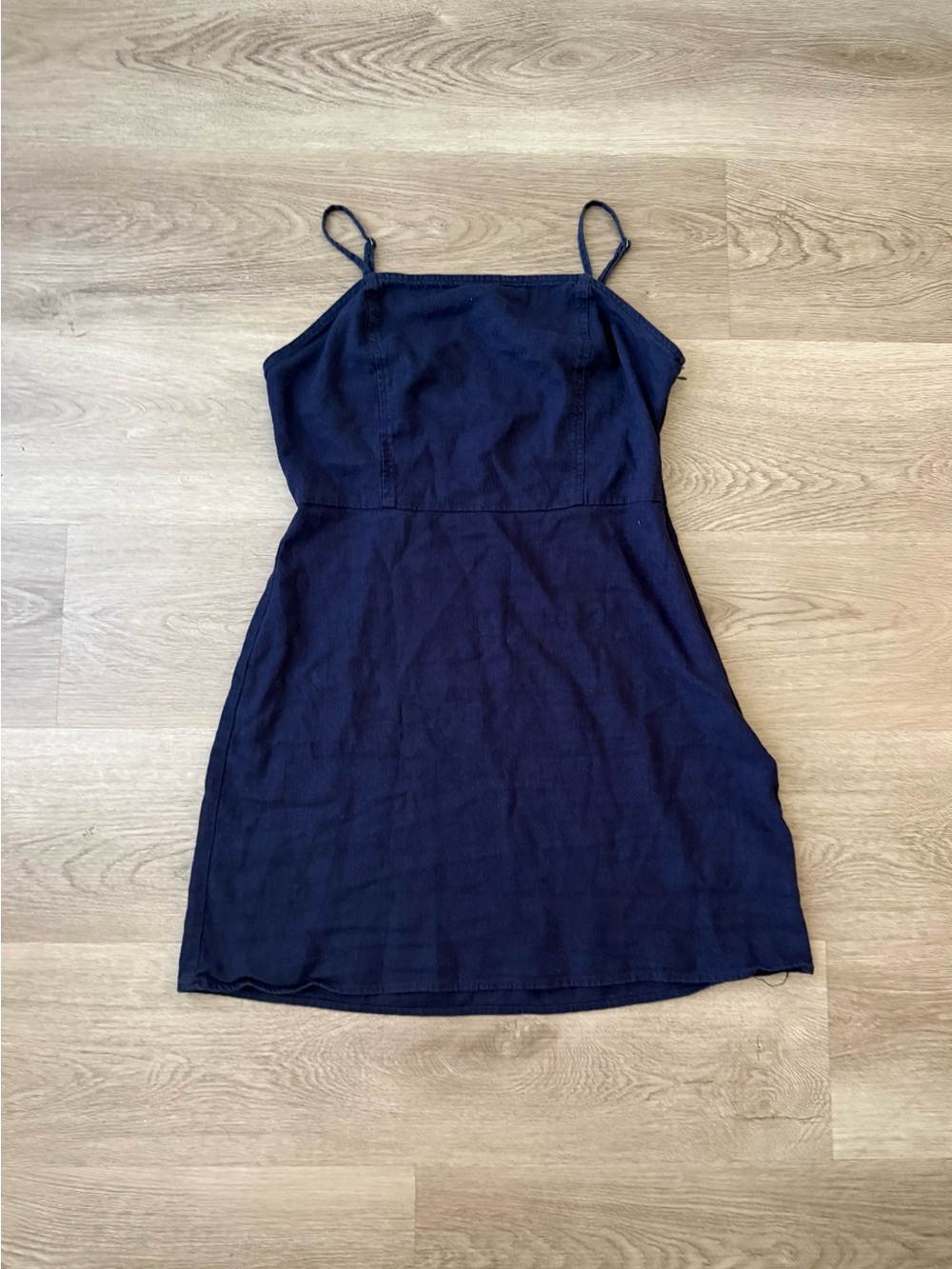 BP. Navy Spaghetti Strap Mini Dress